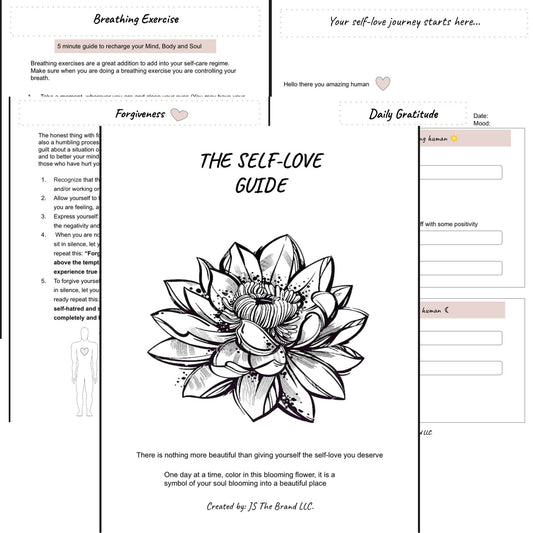 The Self-Love Guide Printable | Digital Template
